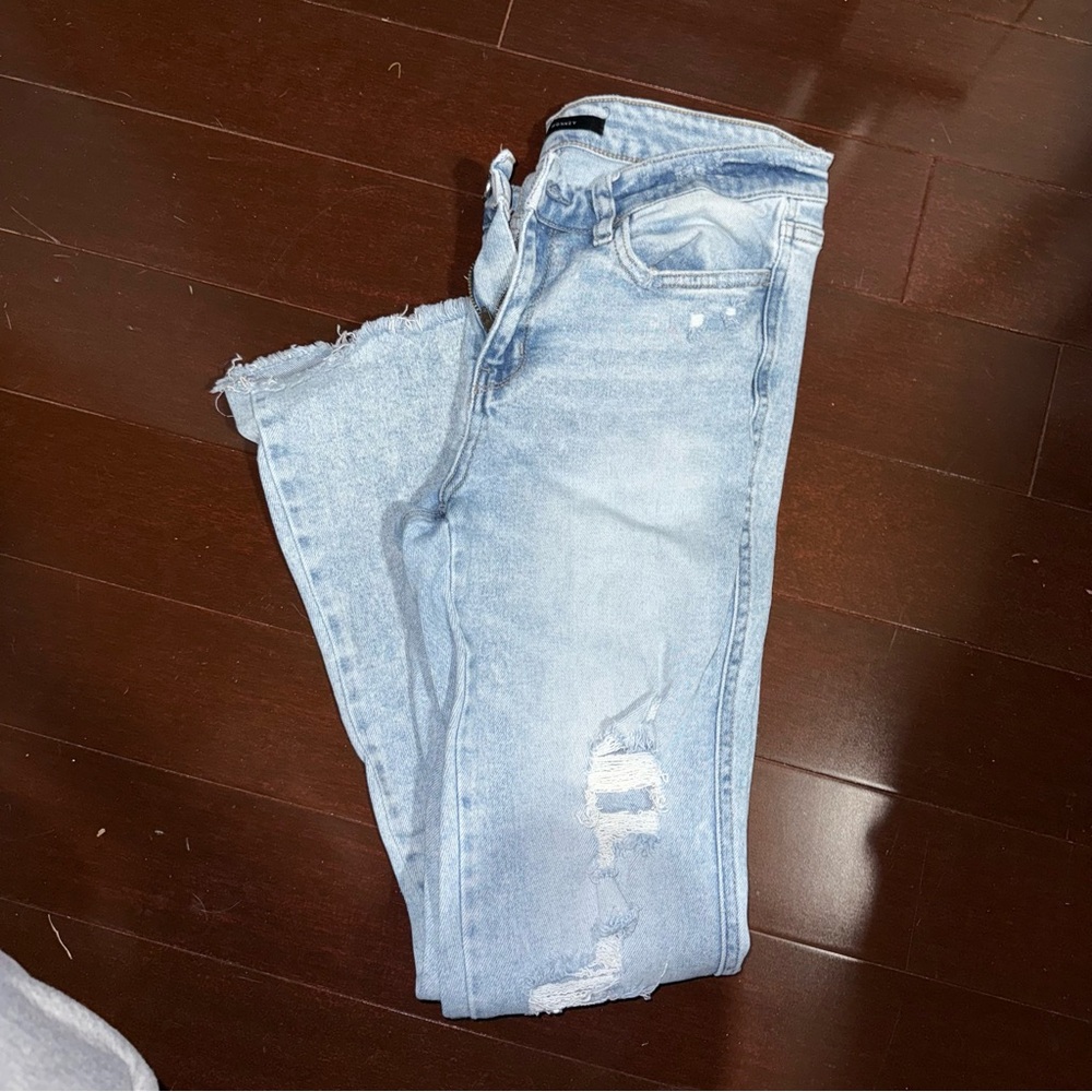 Flying Monkey Light Blue Flare Jeans